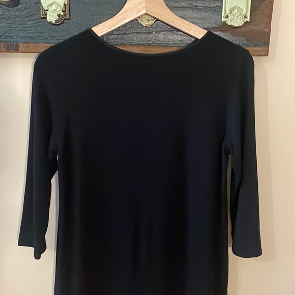 Elie Tahari for Design Nation New York 3/4 Sleeve Graphic Top Size Small - Picture 13 of 15